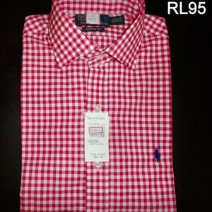 RALPH LAUREN Shirt Custom Fit & Slim Long Sleeve